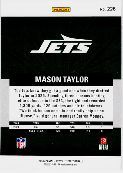2025 Panini Revolution #226 Mason Taylor