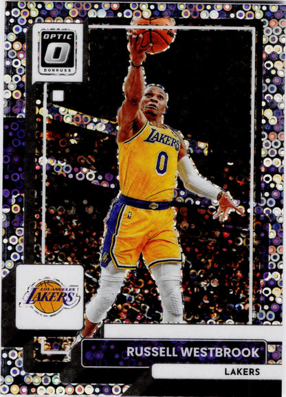 2022-23 Donruss Optic #133 Russell Westbrook Fast Break Holo