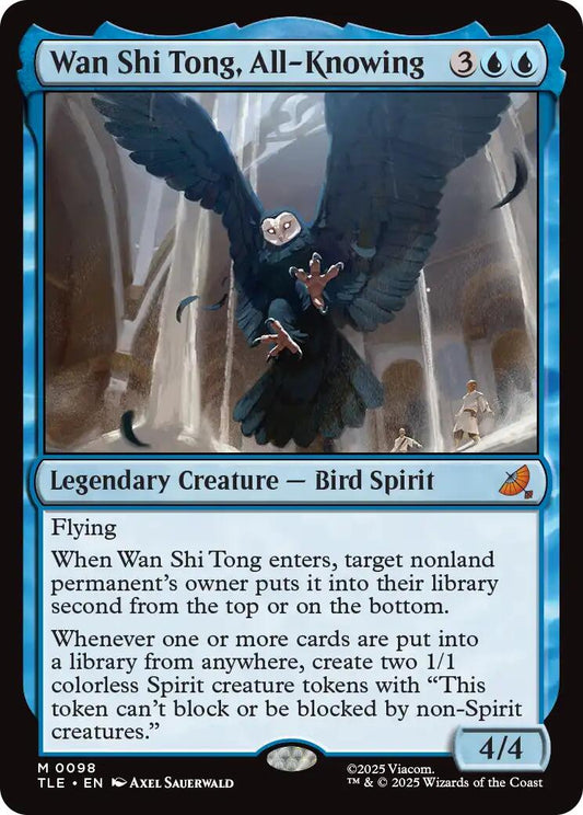 Avatar: The Last Airbender: Eternal-Legal #98 Wan Shi Tong, All-Knowing