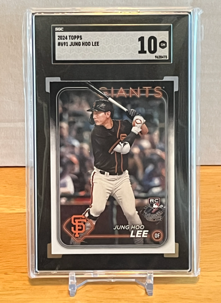 2024 Topps #691 Jung Hoo Lee SGC 10