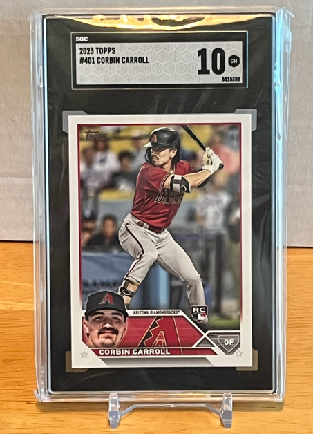 2023 Topps #401 Corbin Carroll SGC 10