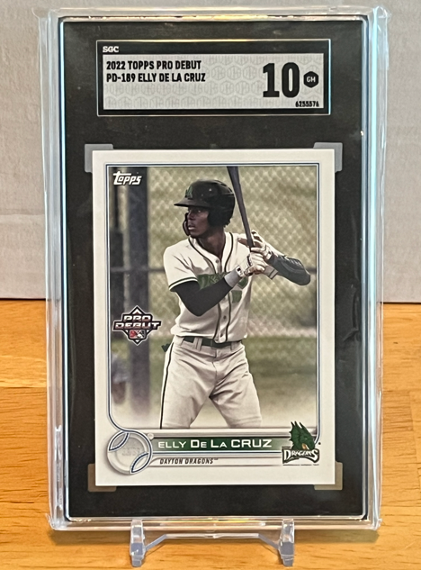2022 Topps Pro Debut #PD-189 Elly De La Cruz SGC 10