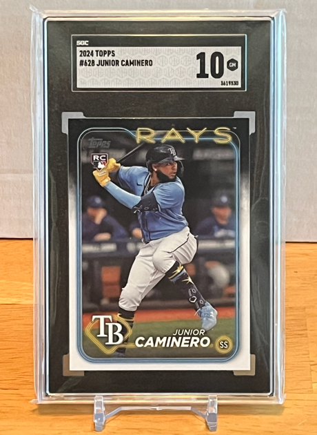 2024 Topps #628 Junior Caminero SGC 10