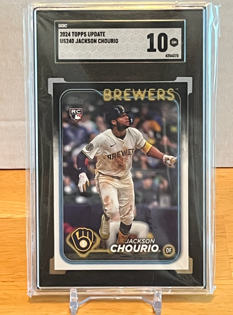 2024 Topps Update #US240 Jackson Chourio SGC 10