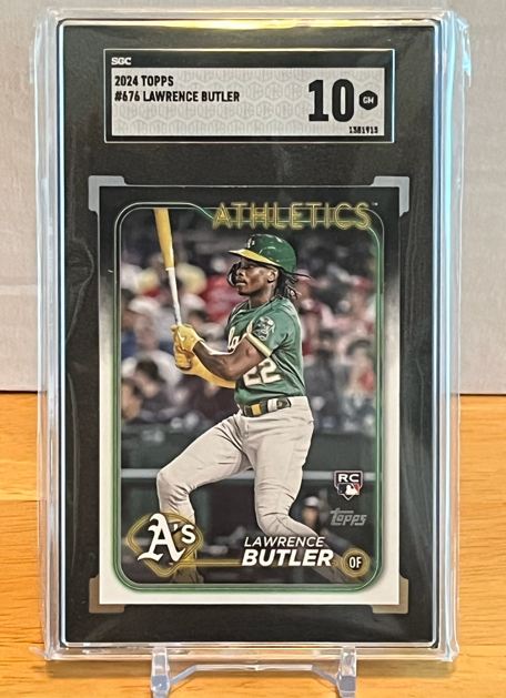 2024 Topps #676 Lawrence Butler SGC 10