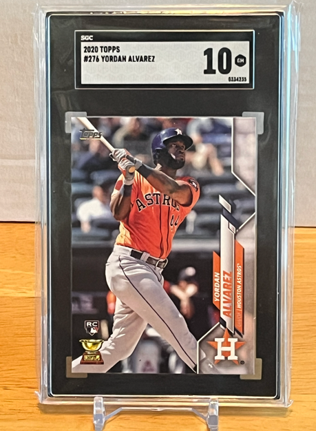 2020 Topps #276 Yordan Alvarez SGC 10