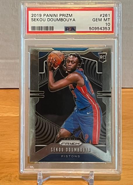 2019-20 Panini Prizm #261 Sekou Doumbouya PSA 10